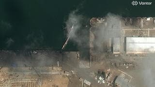 בסיס הטילים האסטרטגי שהושמד - והנזק לנמל החשוב ביותר | תמונות לוויין מאיראן