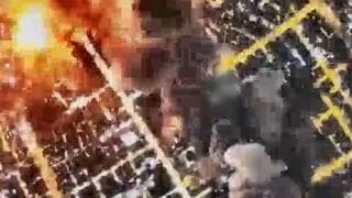 בלב טהרן, לאורך רחובות שלמים: הושמד הבונקר הענק של חמינאי | תיעוד