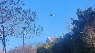 אירוע חריג בצפון: מסוק יירט כטב"ם בגליל - ופגע בבתים בקיבוץ